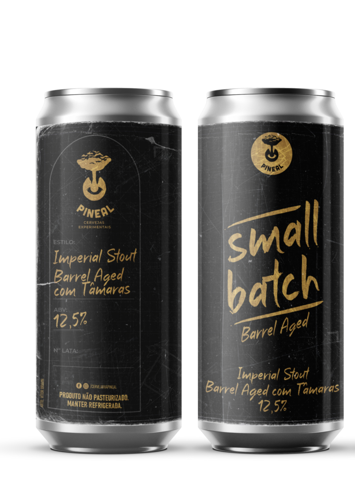 Small Batch – Imperial Stout Barrel Aged com Tâmaras