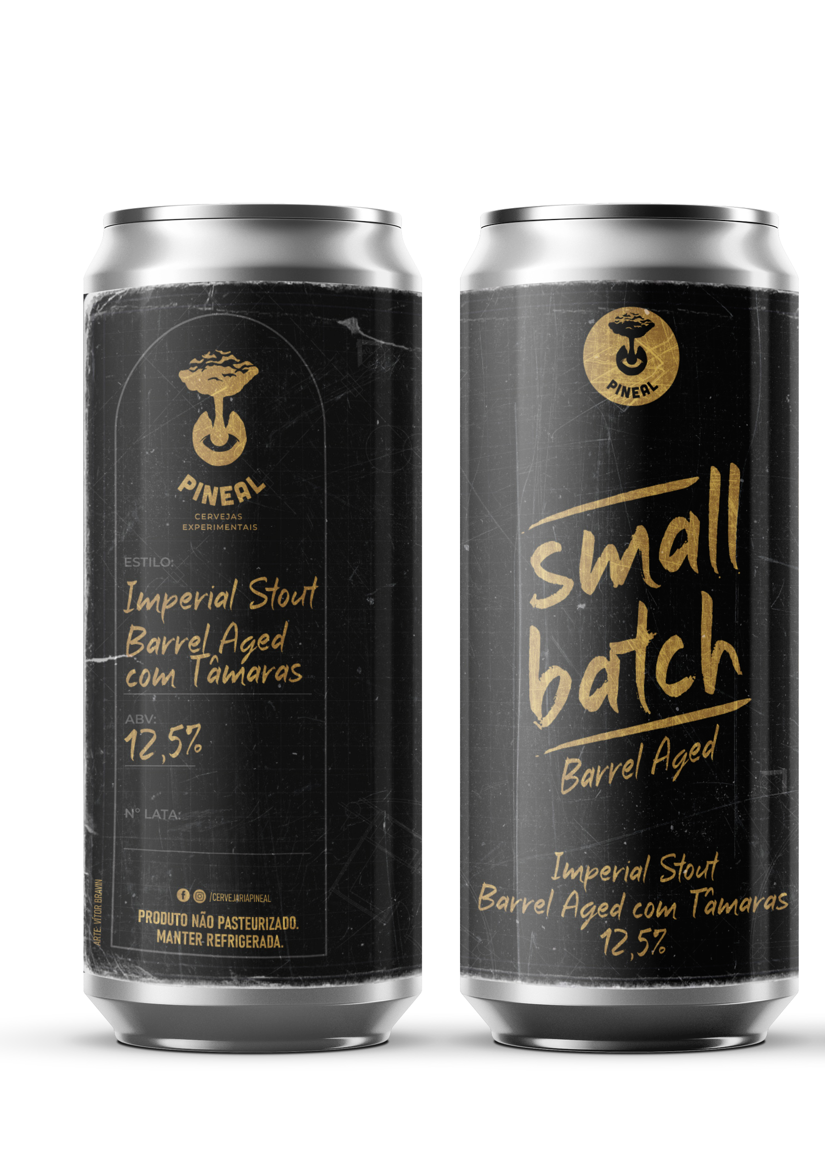 Small Batch – Imperial Stout Barrel Aged com Tâmaras